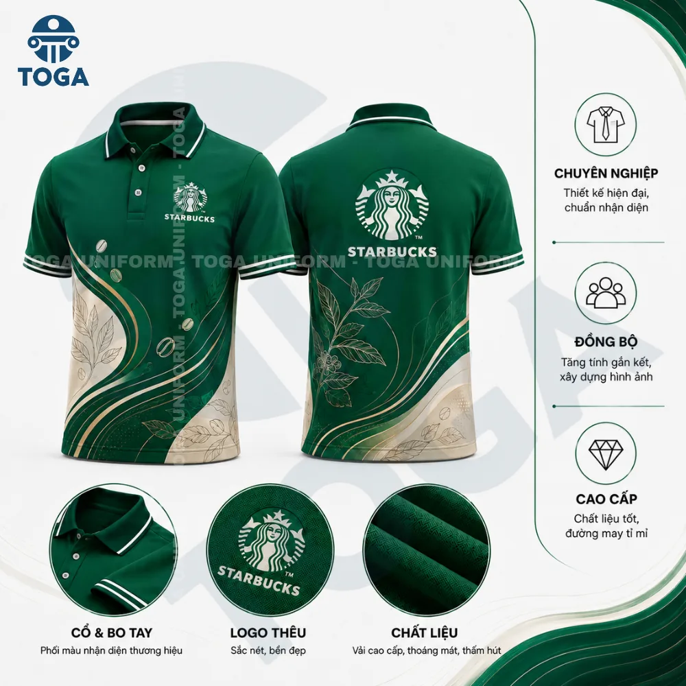 Đồng phục công ty TOGA - áo polo doanh nghiệp