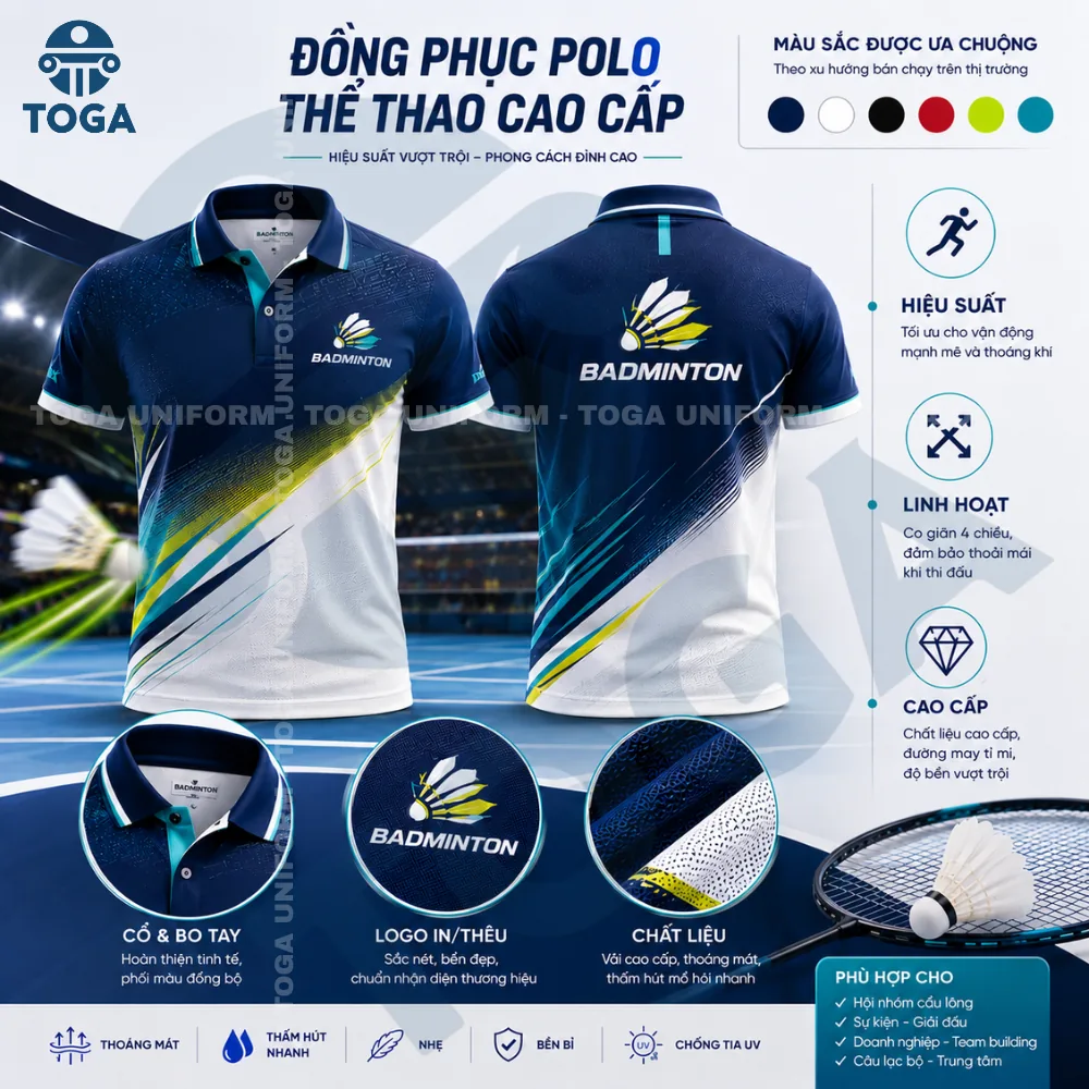 Áo team building đồng phục TOGA Uniform mẫu 5