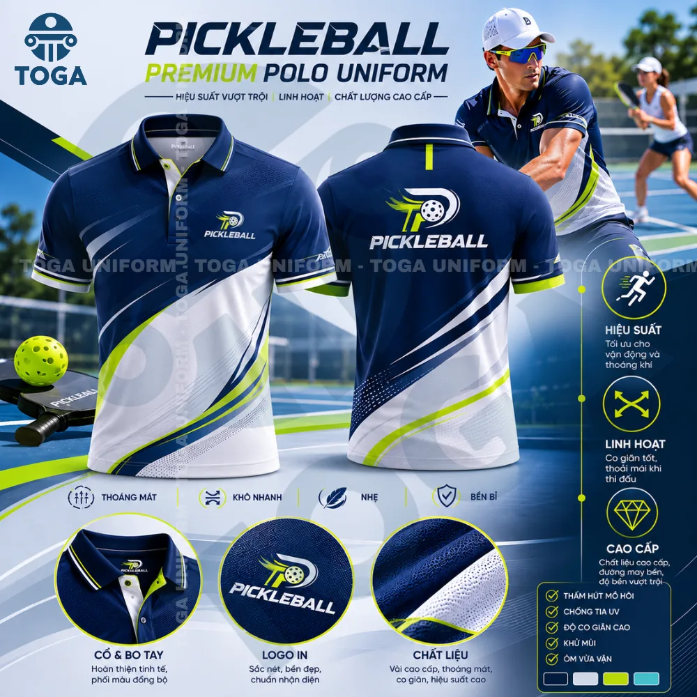 Áo thể thao nhóm đồng phục TOGA Uniform mẫu 4