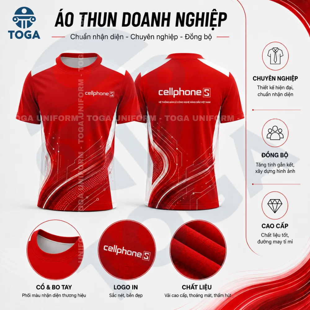 Đồng phục cafe áo thun TOGA