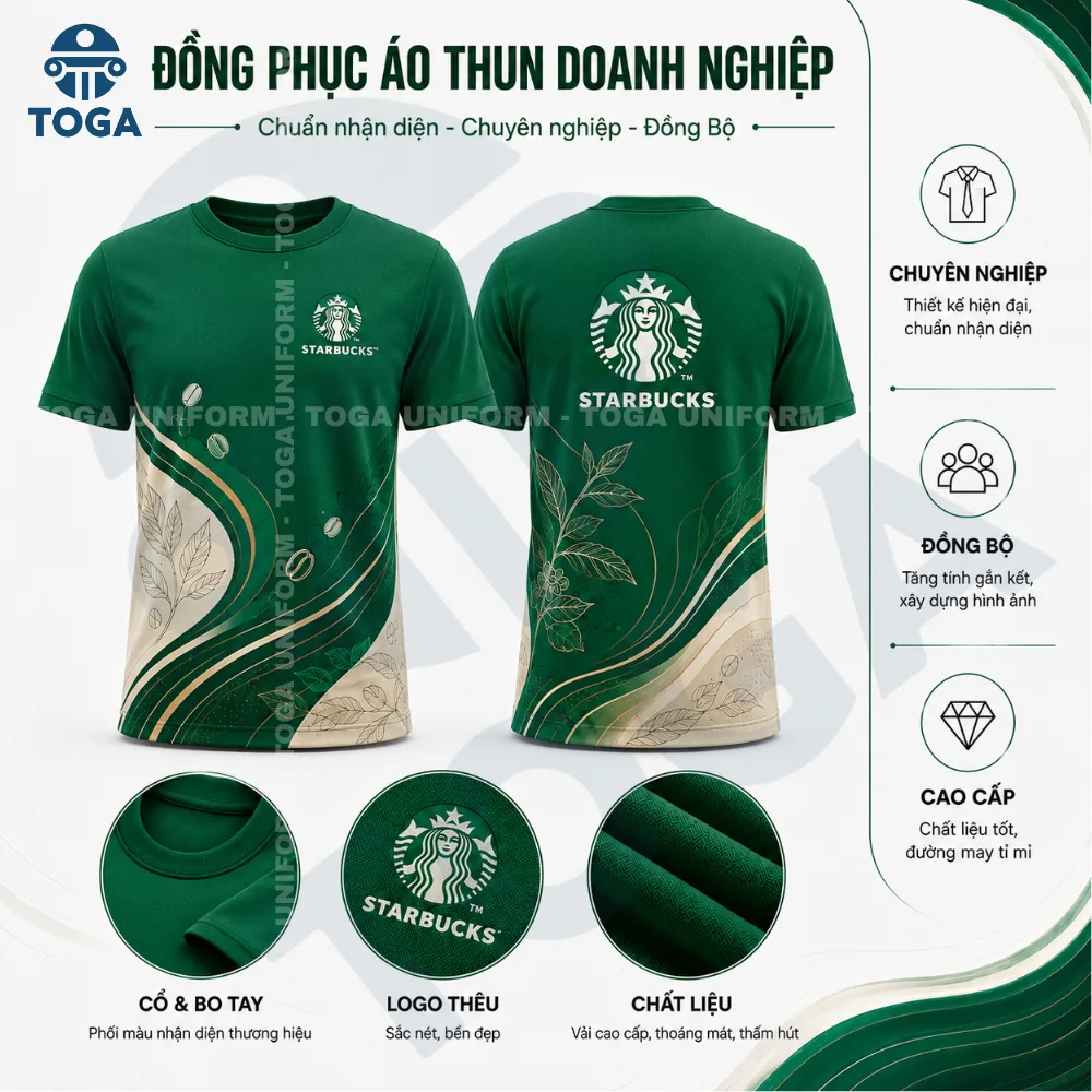 Áo thun đồng phục cafe TOGA